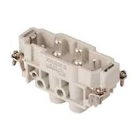 MOLEX Gwconnect Screw Terminal Insert, Male, 4-Pole-80A And 2-Pole-16A, With Wire Protection 7306.6145.0